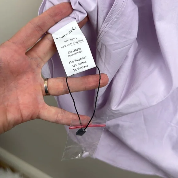 Mistress rocks house of cb girl crush Lavender Sleeveless Ruffle mini Dress smal - Picture 14 of 15